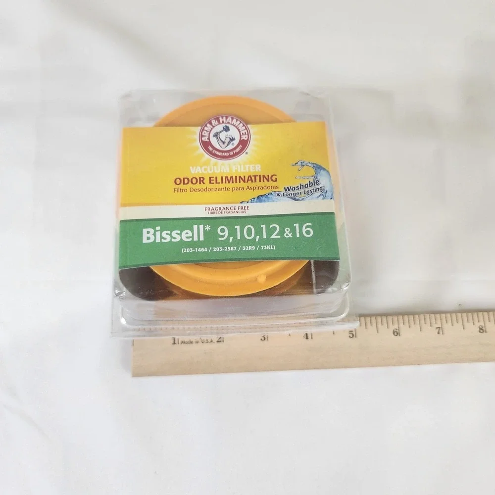 Arm & Hammer Vacuum Filter Odor Eliminating Bissell 9 10 12 16 62630G